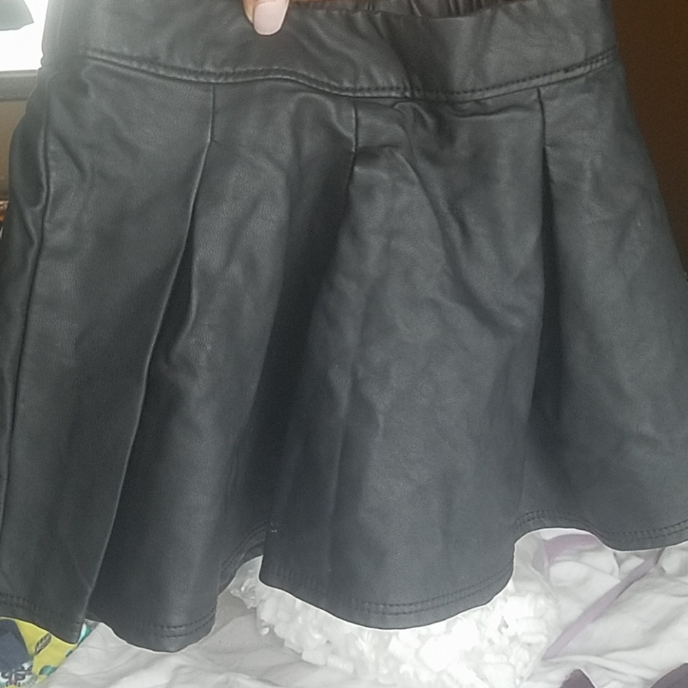 Abercrombie Leather skirt